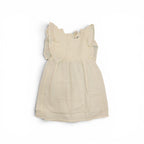 Abiti e vestiti Muslin Plumetis Dress With Ruffles - Gots Wooly Organic - Bambin