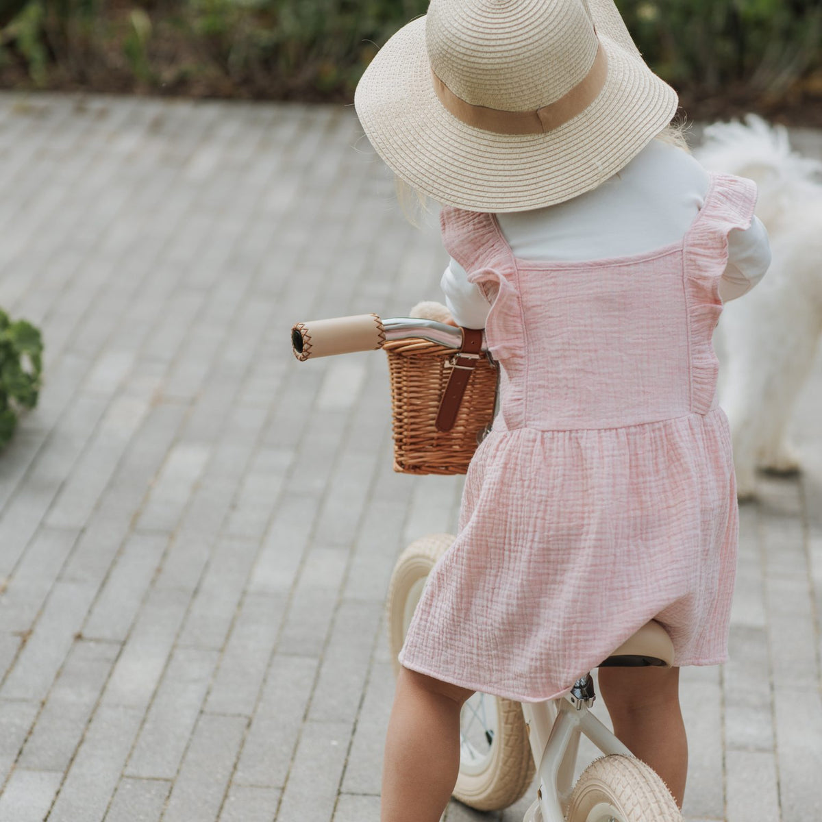 Abiti e vestiti Muslin Kids Dress - Gots Wooly Organic - Bambina