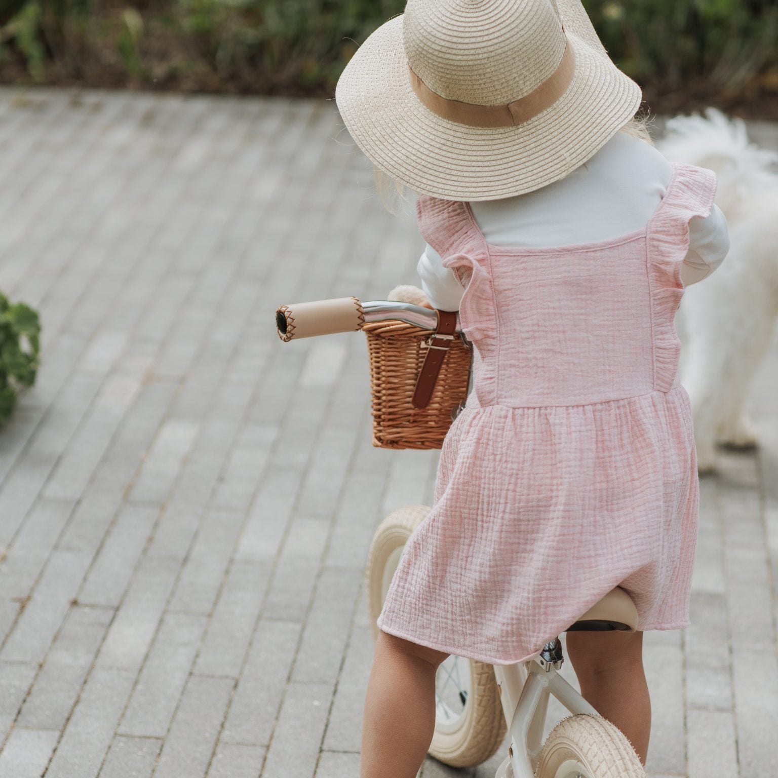 Abiti e vestiti Muslin Kids Dress - Gots Wooly Organic - Bambina