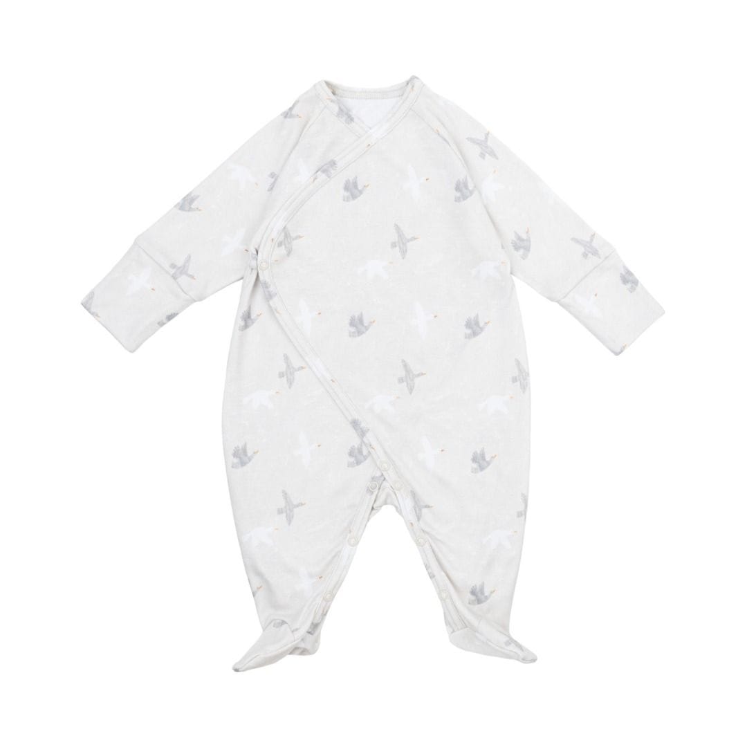 Tutina con Volatili di Wooly Organic - Neonato