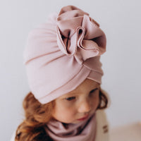 Accessori Turbante con Volant - Gots Wooly Organic - Neonata