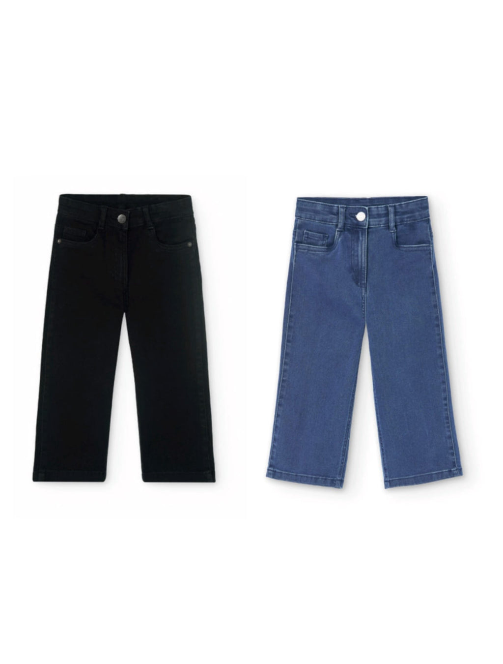 Pantaloni denim elastico per ragazza -BCI