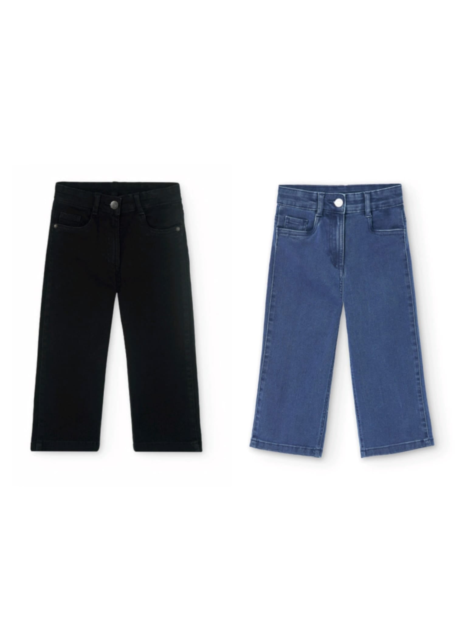 Pantaloni denim elastico per ragazza -BCI