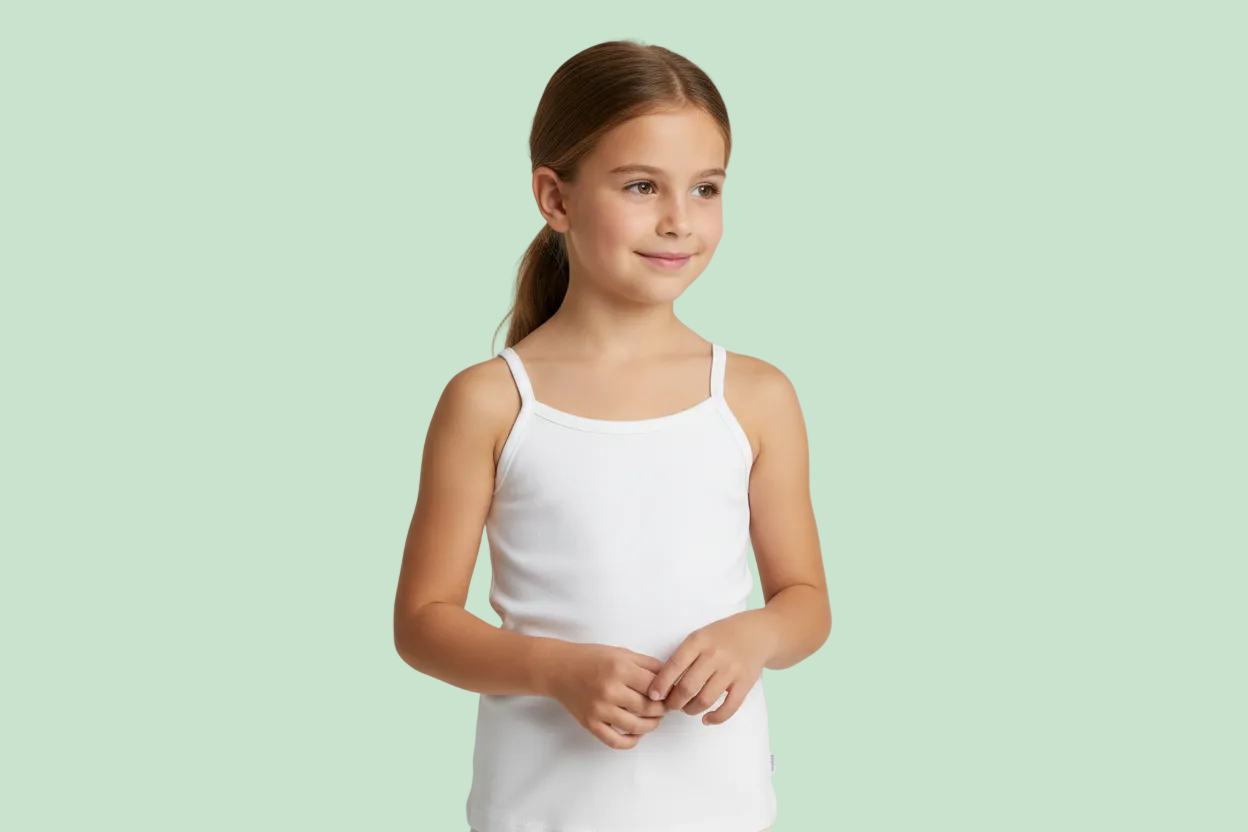 MAGLIETTA JERSEY ELASTICO PER RAGAZZA -BCI
