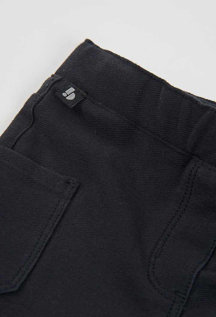 Pantaloni Ragazza Nero Boboli