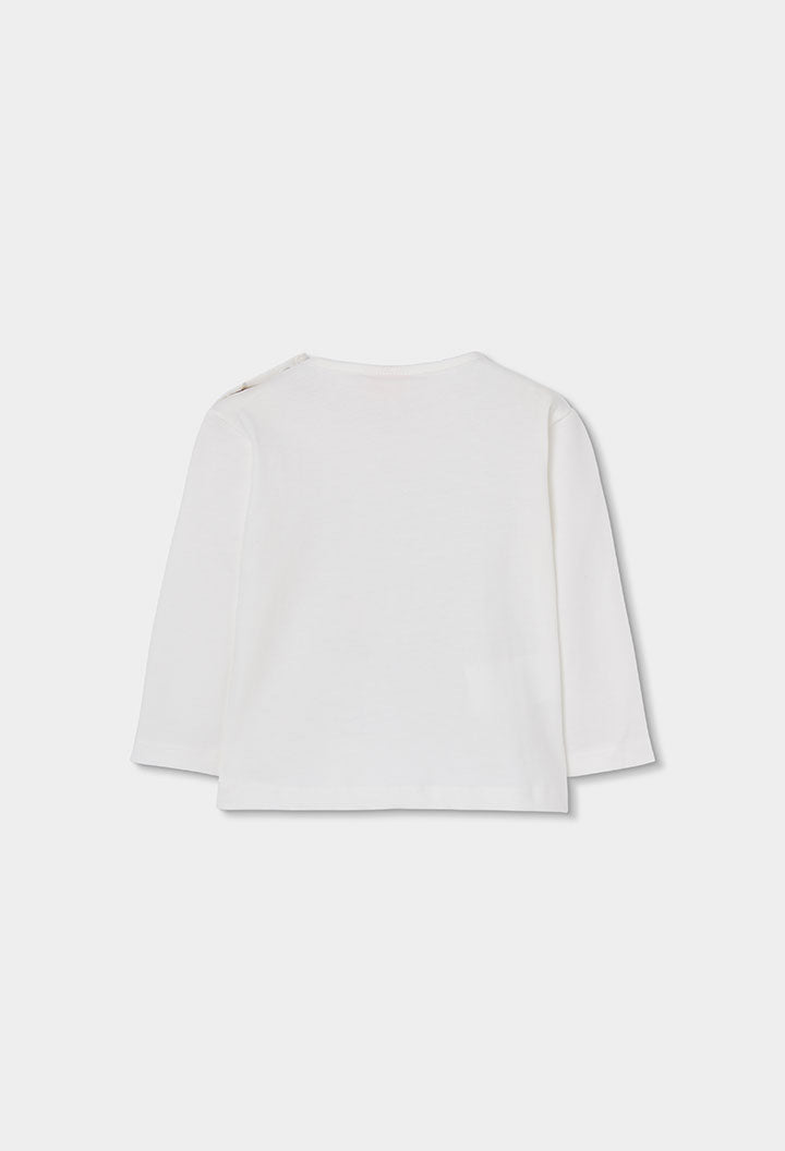 Maglietta Jersey Bambina Off White Boboli