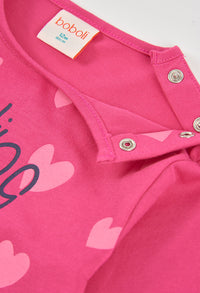 Maglietta Jersey Bambina Fucsia Boboli