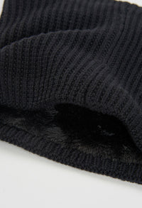 Scaldacollo Bambina Nero Boboli
