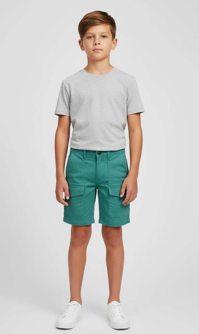 Short gabardina per ragazzo -BCI