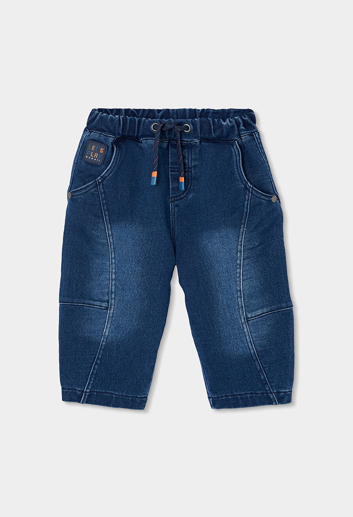 Pantaloni Denim Bambino Azzurro Boboli