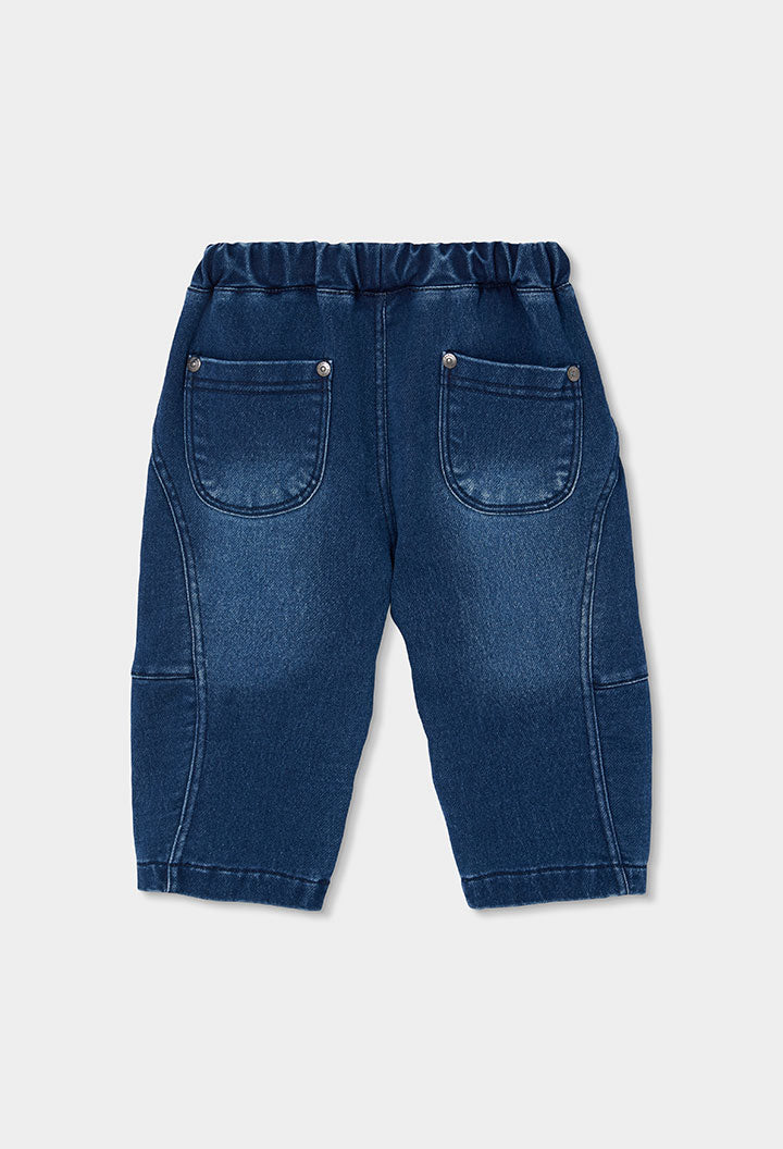 Pantaloni Denim Bambino Azzurro Boboli