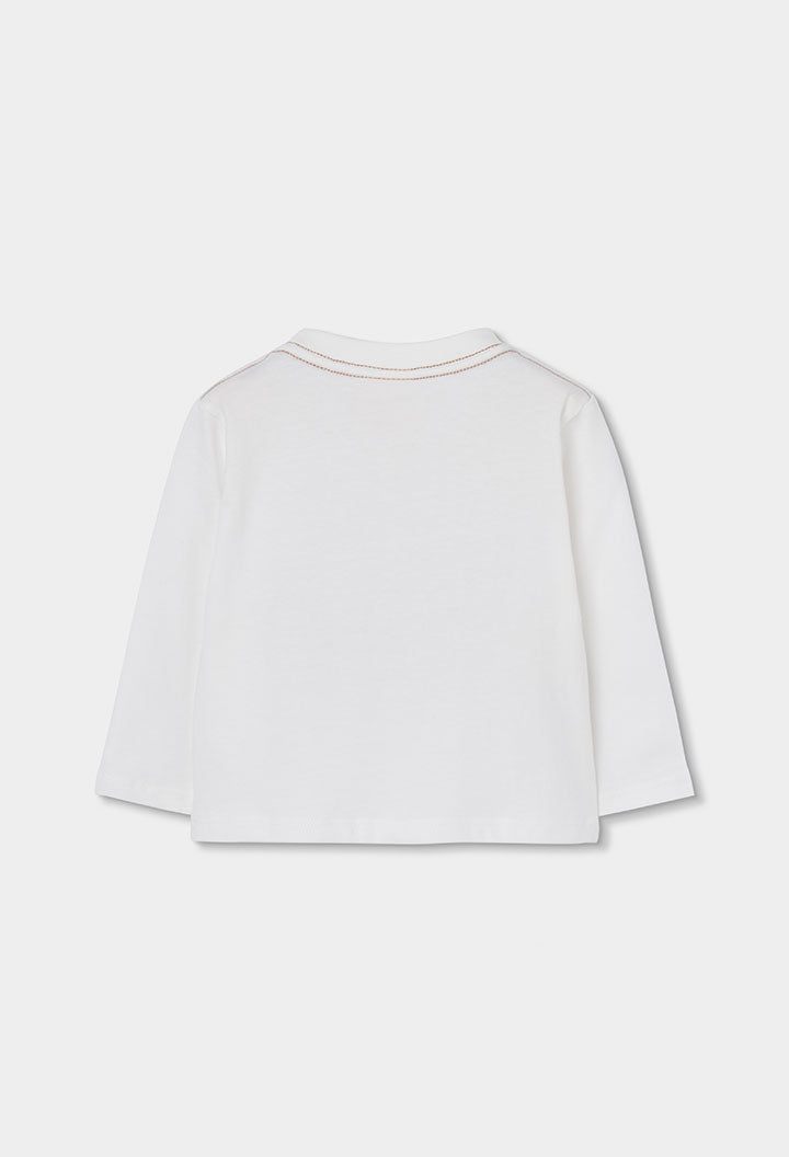 Maglietta Jersey Bambino Off White Boboli