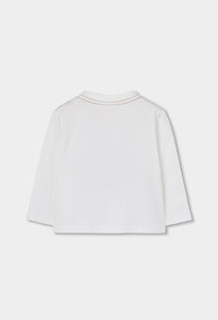 Maglietta Jersey Bambino Off White Boboli