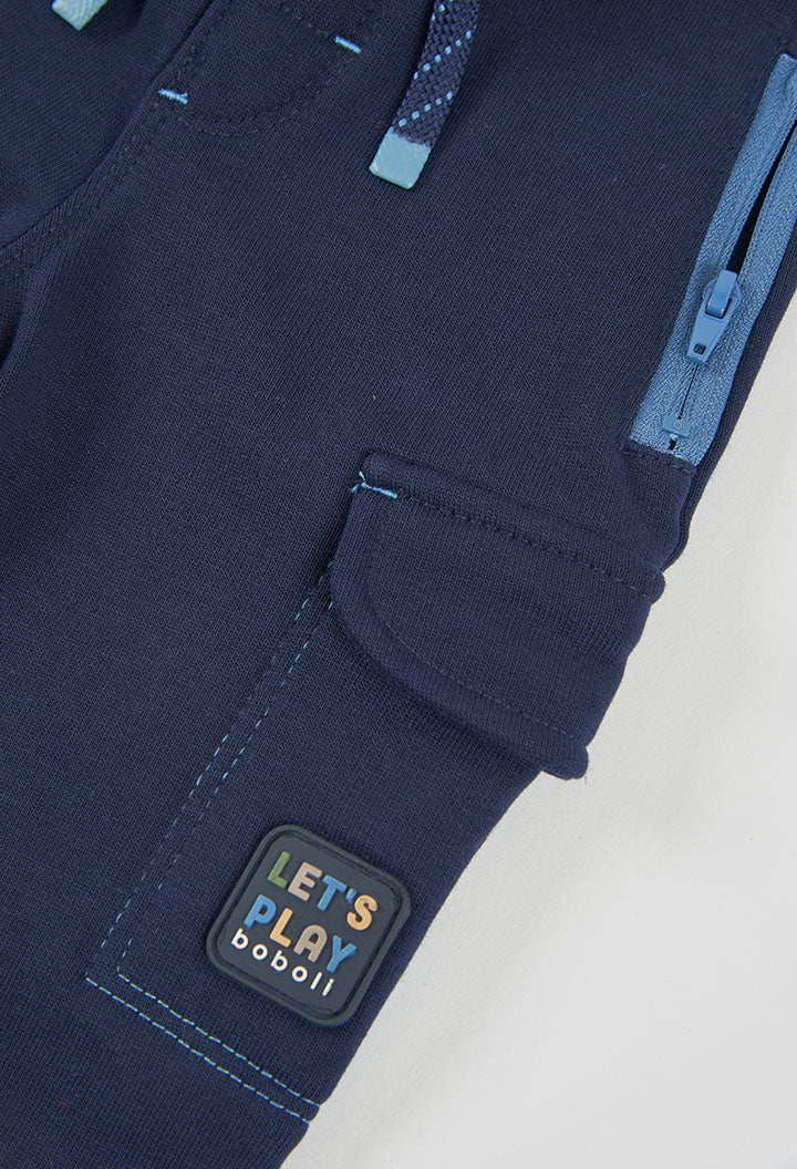 Pantaloni Felpati Bambino Marinaio Boboli