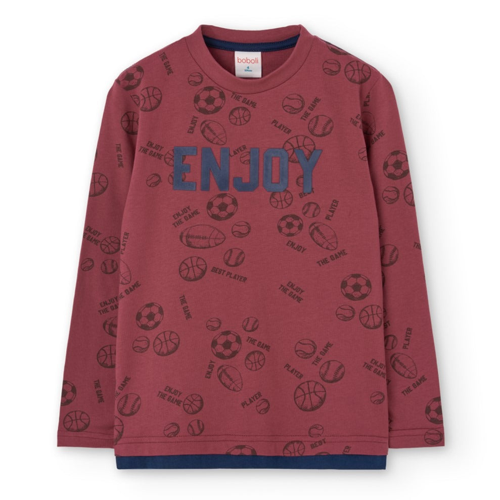 T-SHIRT MANICA LUNGA BOBOLI RAGAZZO
