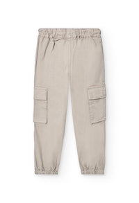 Pantaloni Cargo per Ragazzo Beige Boboli