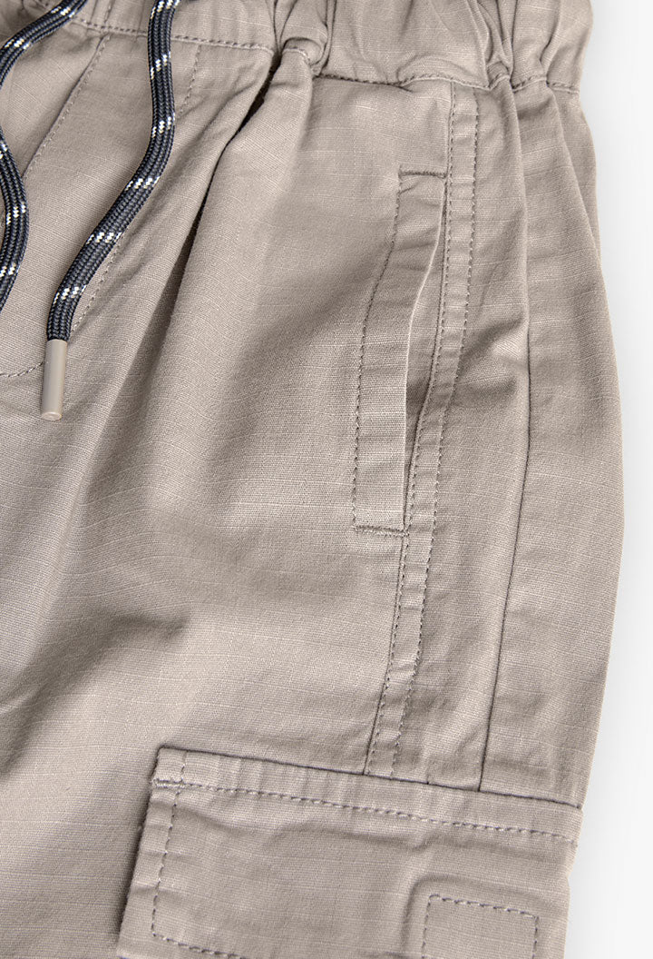 Pantaloni Cargo per Ragazzo Beige Boboli