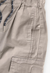 Pantaloni Cargo per Ragazzo Beige Boboli