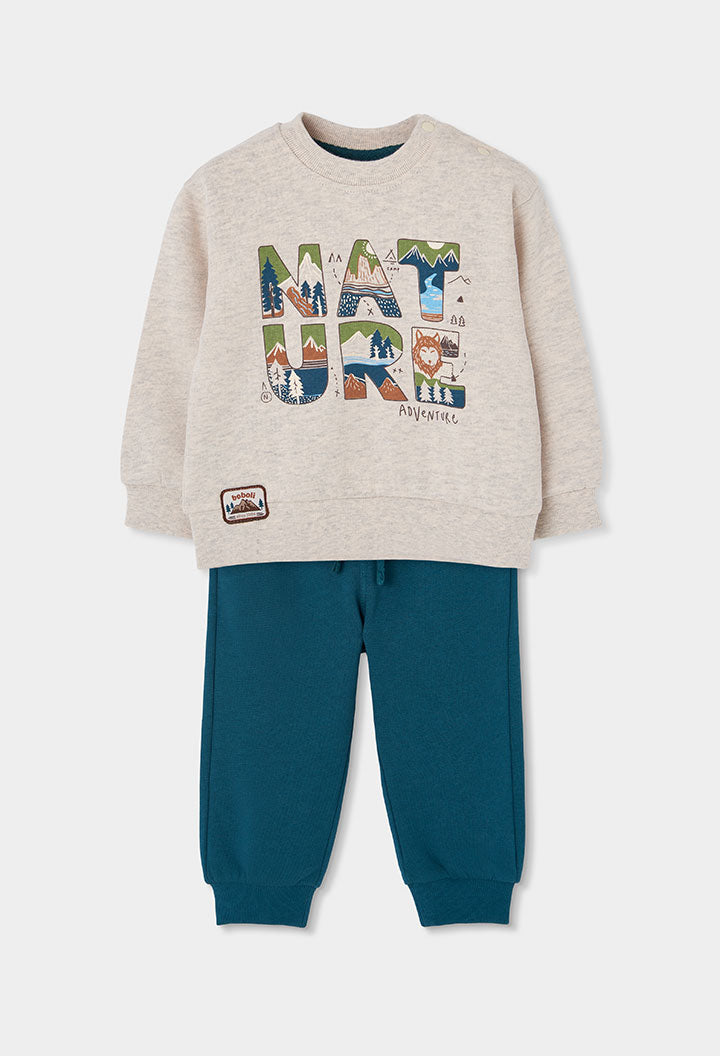 Set Bambino Beige Boboli