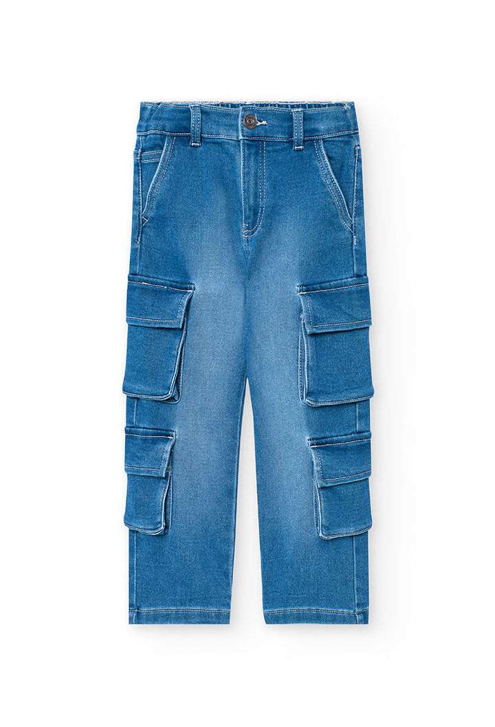Pantaloni Denim per Ragazzo Boboli