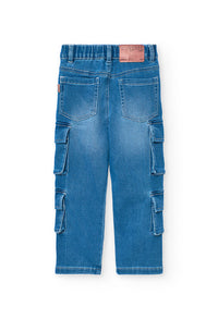 Pantaloni Denim per Ragazzo Boboli