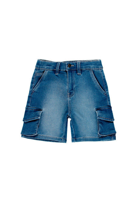 Bermuda denim punto per ragazzo -BCI