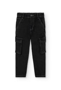 Pantaloni Denim Elastico per Ragazzo Boboli