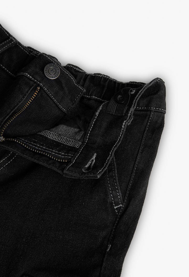 Pantaloni Denim Elastico per Ragazzo Boboli