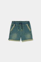 Bermuda Denim Punto per Ragazzo Boboli