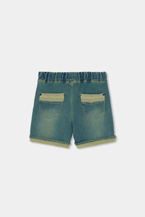 Bermuda Denim Punto per Ragazzo Boboli