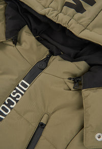 Parka Tessuto Tecnico Bambino Kaki Boboli