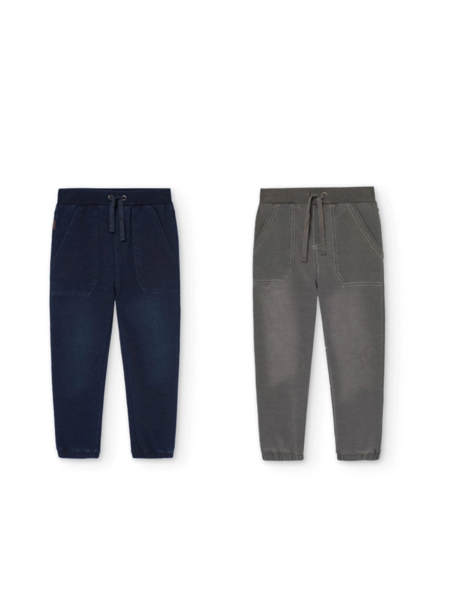 Pantaloni felpati denim per ragazzo -BCI