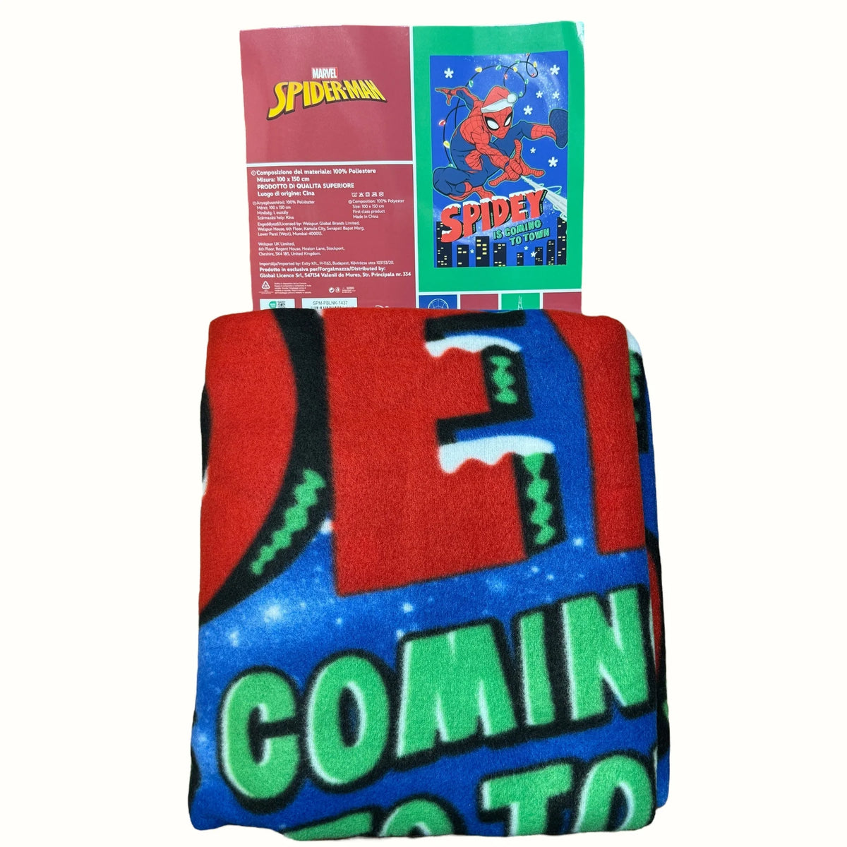 Accessori Pail Marvel Spiderman Natale