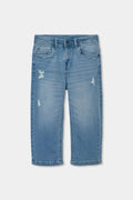Pantaloni Denim Elastico per Ragazzo Boboli