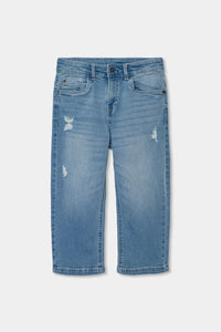 Pantaloni Denim Elastico per Ragazzo Boboli