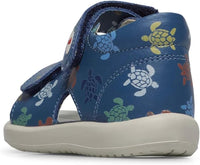 Scarpe Falcotto New River Calf Pr.turtles Azure - Neonato