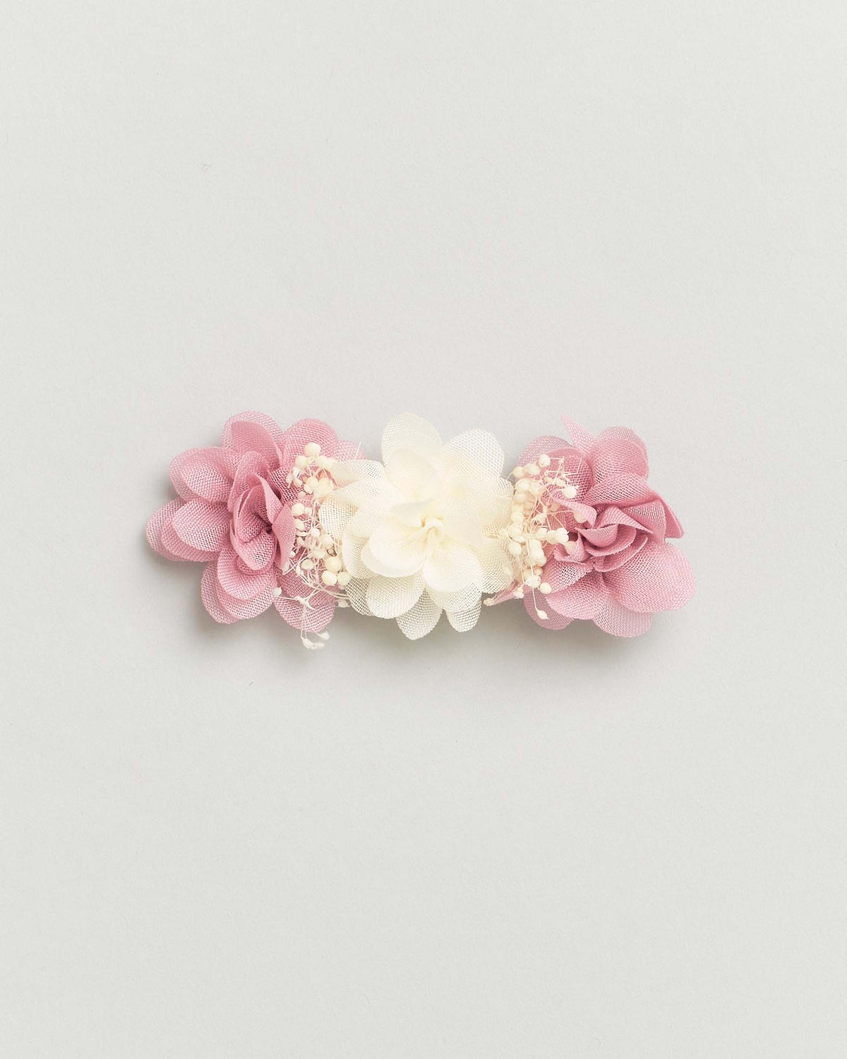Fermaglio per Capelli 3 Combinato con Fiori di Elsa e Gypsophila Siena