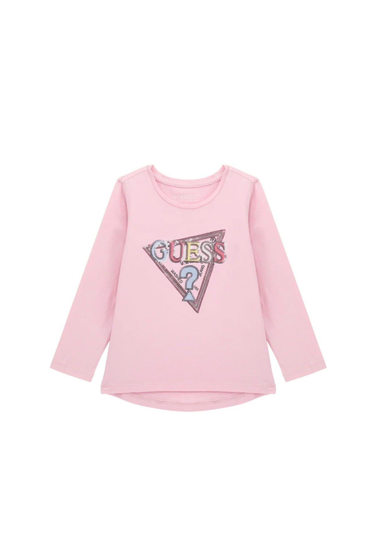 High Low Ls T-shirt Guess - Neonata