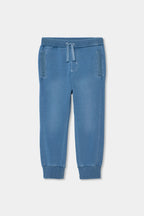 Pantaloni Felpati Denim per Ragazzo Boboli