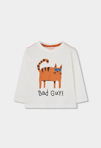 Maglietta Jersey Bambino Off White Boboli