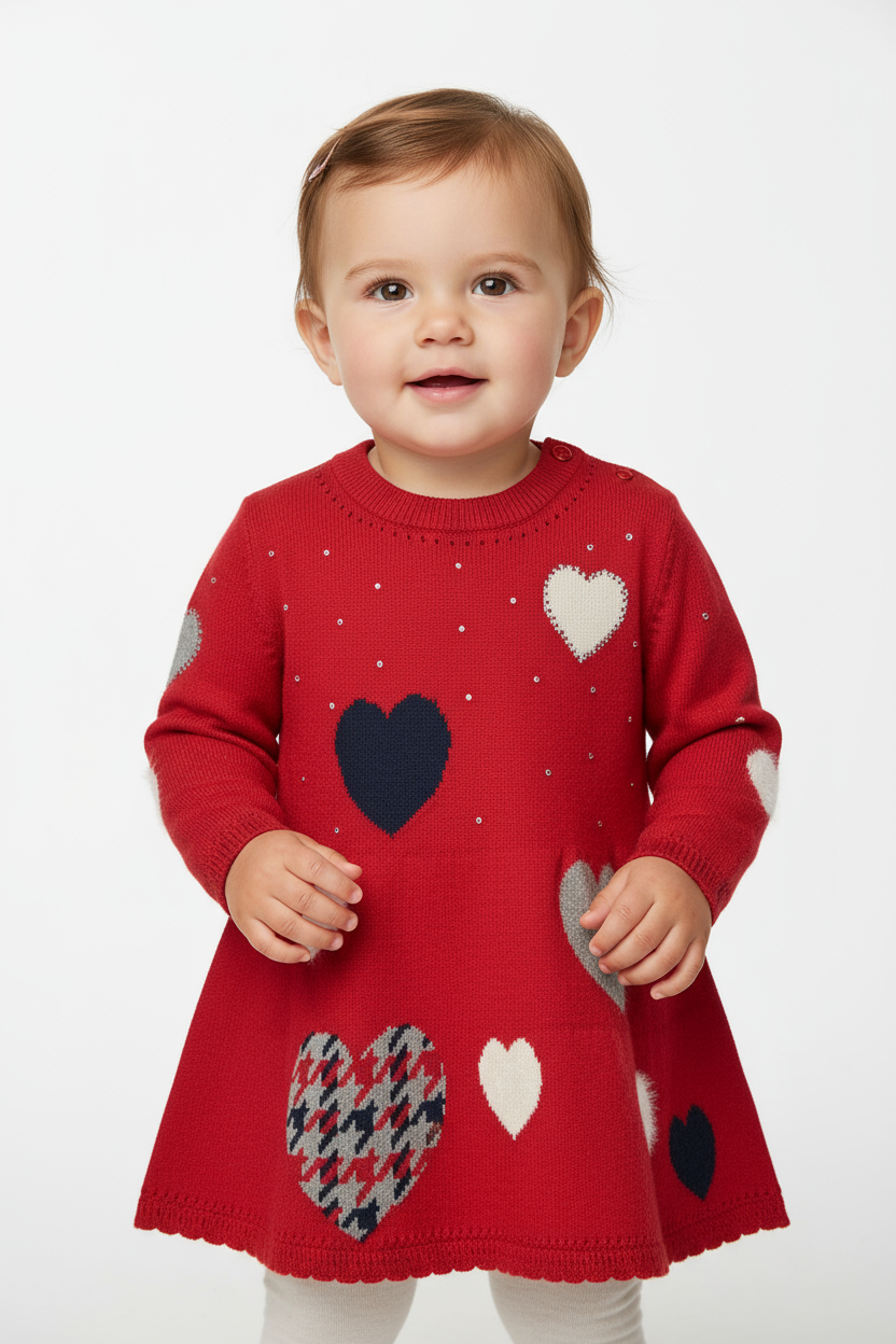 Vestito maglieria per bimba -BCI