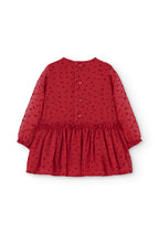 Vestito garza cuori per bimba
