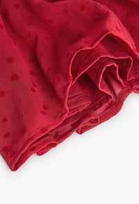 Vestito garza cuori per bimba