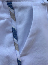 Bermuda con Particolare a Righe Laterale Coordinabile New Born Manuell & Frank -