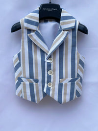 Panciotto Coordinabile a Righe New Born Manuell & Frank - Neonato