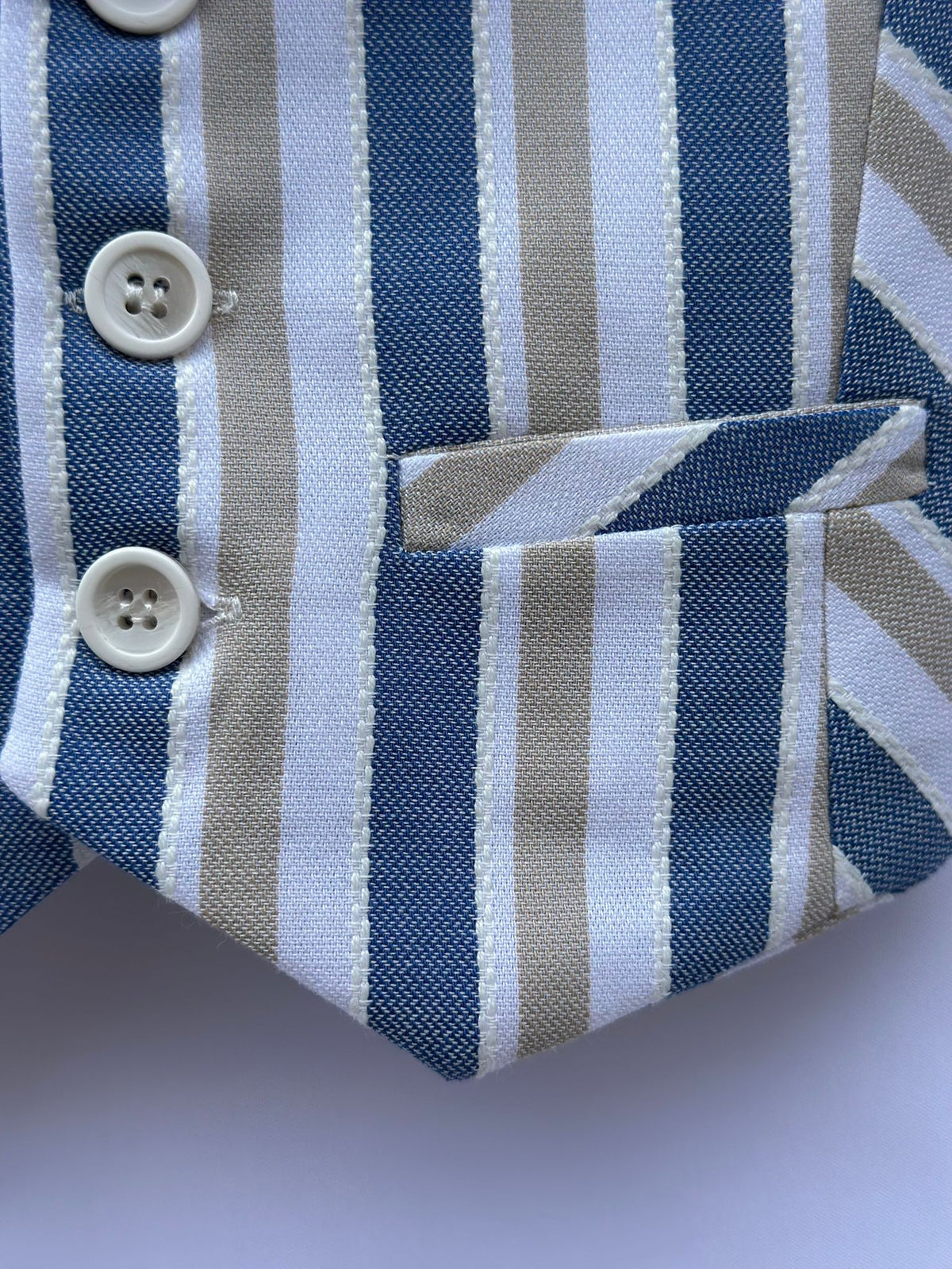 Panciotto Coordinabile a Righe New Born Manuell & Frank - Neonato