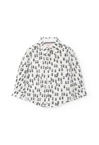 Camicia Popelin Stampato per Neonati Boboli