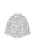 Camicia popelin stampato per neonati -BCI