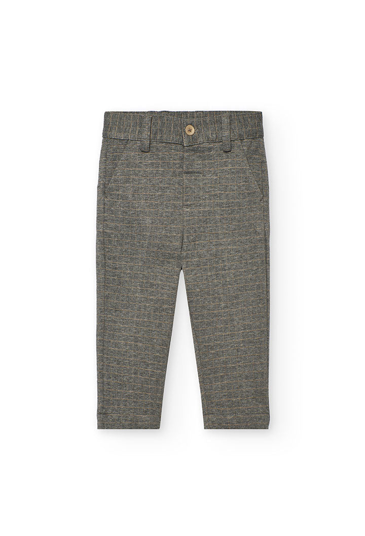 Pantaloni quadri per bimbo