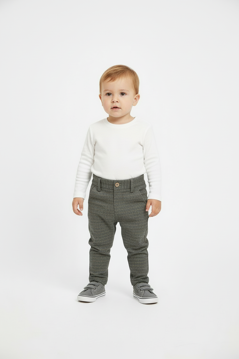 Pantaloni quadri per bimbo